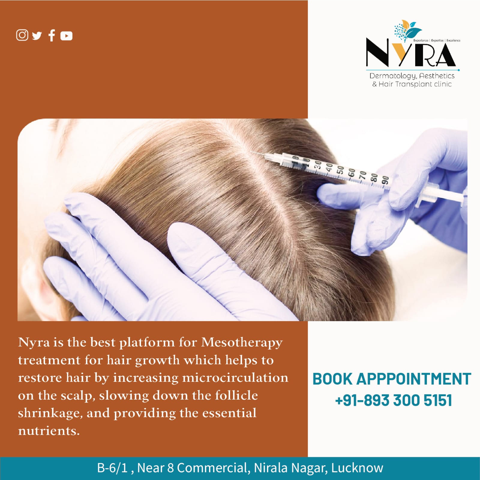 Gallery | NYRA Skin, Hair & Aesthetic Clinic | Dr Rohit Gupta MBBS MD ...